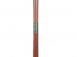 Scandinavian floor lamp in teak by Uno & Osten Kristensson for Luxus