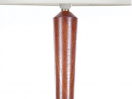 Scandinavian floor lamp in teak by Uno & Osten Kristensson for Luxus