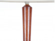 Scandinavian floor lamp in teak by Uno & Osten Kristensson for Luxus