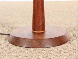 Scandinavian floor lamp in teak by Uno & Osten Kristensson for Luxus
