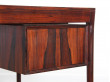 Mid-Century Modern scandinavian desk in Rio rosewood by Torbjørn Afdal