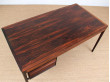 Mid-Century Modern scandinavian desk in Rio rosewood by Torbjørn Afdal