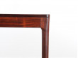 Mid-Century Modern scandinavian desk in Rio rosewood by Torbjørn Afdal