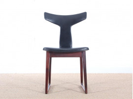 Set of 6 Mid-Century Modern dansih chairs in Rio rosewood by Helge Sibast