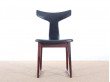 Set of 6 Mid-Century Modern dansih chairs in Rio rosewood by Helge Sibast