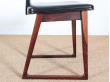 Set of 6 Mid-Century Modern dansih chairs in Rio rosewood by Helge Sibast