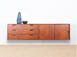 Pair of Mid-Century Modern Danish side boards in teak