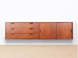 Pair of Mid-Century Modern Danish side boards in teak