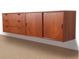 Pair of Mid-Century Modern Danish side boards in teak