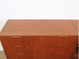 Pair of Mid-Century Modern Danish side boards in teak