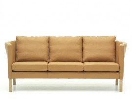 Mid-Century Modern scandinavian sofa by  Arne Vodder AV 59 3 seats new release.