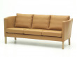 Canapé scandinave model AV 59, 3 places en cuir