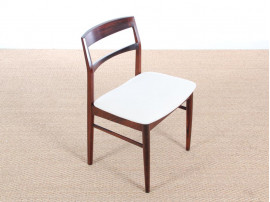 Mid-Century Modern scandinavian set of 4 Rio rosewood chairs by  henning kjaernulf