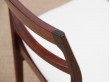 Mid-Century Modern scandinavian set of 4 Rio rosewood chairs by  henning kjaernulf