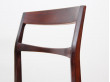 Mid-Century Modern scandinavian set of 4 Rio rosewood chairs by  henning kjaernulf