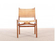 Mid-Century Modern scandinavian set of 6 chairs model CH-31 by  Hans Wegner