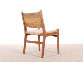 Mid-Century Modern scandinavian set of 6 chairs model CH-31 by  Hans Wegner