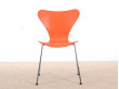 Mid-Century Modern scandinavian set of 4 chairs model 7 by Arne Jacobsen