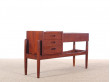 Danish modern rosewood planter table