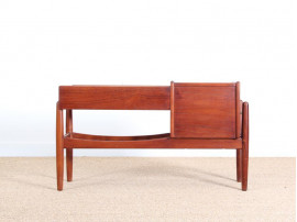 Danish modern rosewood planter table