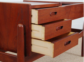 Danish modern rosewood planter table