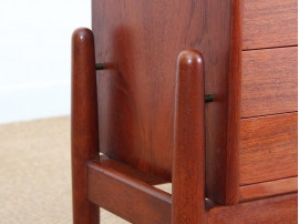 Danish modern rosewood planter table