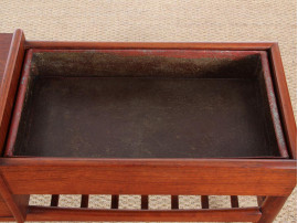 Danish modern rosewood planter table