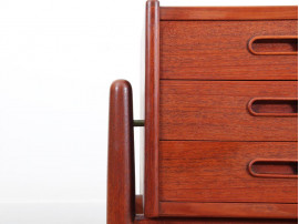 Danish modern rosewood planter table