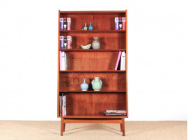 Scandinavian bookcase in teak