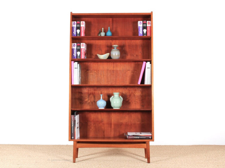 Scandinavian bookcase in teak