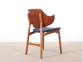 Mid-Century Modern scandinavian Shell  chair by Ib Kofod-Larsen