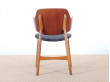 Mid-Century Modern scandinavian Shell  chair by Ib Kofod-Larsen