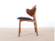 Mid-Century Modern scandinavian Shell  chair by Ib Kofod-Larsen