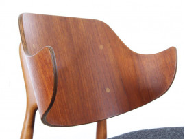 Mid-Century Modern scandinavian Shell  chair by Ib Kofod-Larsen