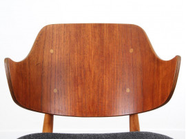 Mid-Century Modern scandinavian Shell  chair by Ib Kofod-Larsen