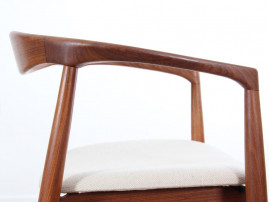 Mid-Century Modern scandinavian armchair in teak