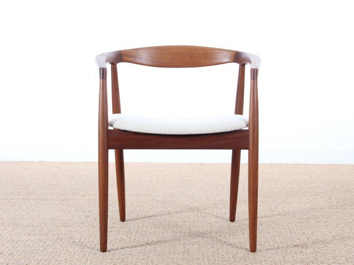 Mid-Century Modern scandinavian armchair in teak