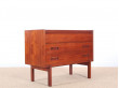 Mid-Century Modern scandinavian dressing table in teak by Arne Wahl Iversen. 