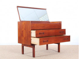 Mid-Century Modern scandinavian dressing table in teak by Arne Wahl Iversen. 