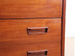 Mid-Century Modern scandinavian dressing table in teak by Arne Wahl Iversen. 