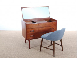 Mid-Century Modern scandinavian dressing table in teak by Arne Wahl Iversen. 