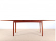 Mid-Century Modern scandinavian dining table in teak, seat 4-8