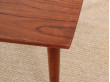 Mid-Century Modern scandinavian dining table in teak, seat 4-8