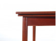 Mid-Century Modern scandinavian dining table in teak, seat 4-8