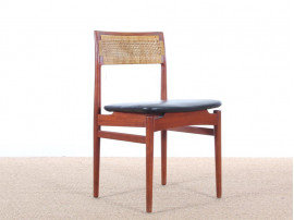 Mid-Century Modern scandinavian set of 4 chairs model W26 by Erik Wørts