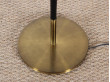 Mid-Century Modern scandinavian floor lamp in teak and brass