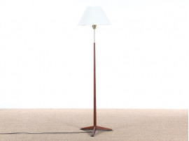 Lampadaire scandinave en teck 