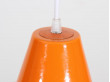 Mid-Century Modern scandinavian enamel pendant lamp model Polo by Nordisk Solar