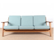 Scandinavian sofa, GE-290 by Hans J. Wegner for Getama, 3 -seater