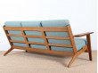 Scandinavian sofa, GE-290 by Hans J. Wegner for Getama, 3 -seater